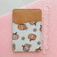 Phone Card Holder | Phone Wallet | Card Caddy | Fall Collection | Trendy | Adhesive Backing | Stylish Phone Accessories | Gift Ideas