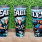 Eagles | 76ers | Dolphins | Steph Curry | 20oz Skinny Tumblers | Perfect gift for Sports Fans