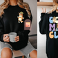 Bluey Cool Mom’s Club | Bluey Crewneck Sweater | Warm Winter Sweater | Perfect Gift for Mom's |Trendy