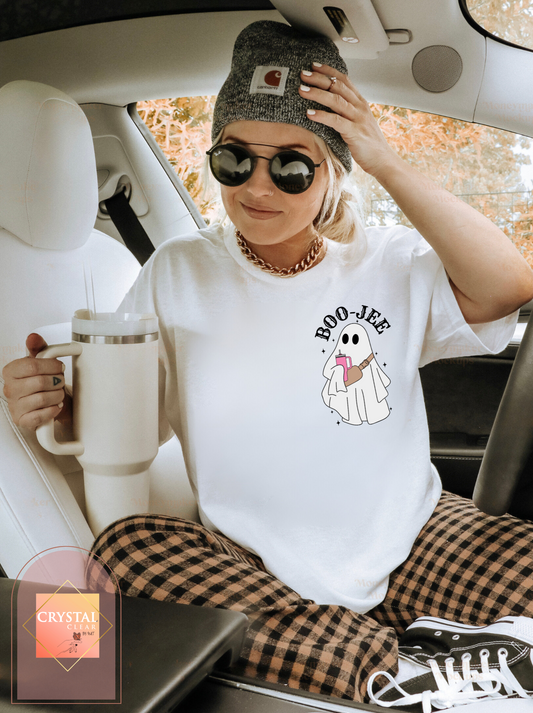 Boo-Jee Ghost  T-Shirt | Adult Unisex | Comfy | Breathable | Every day use