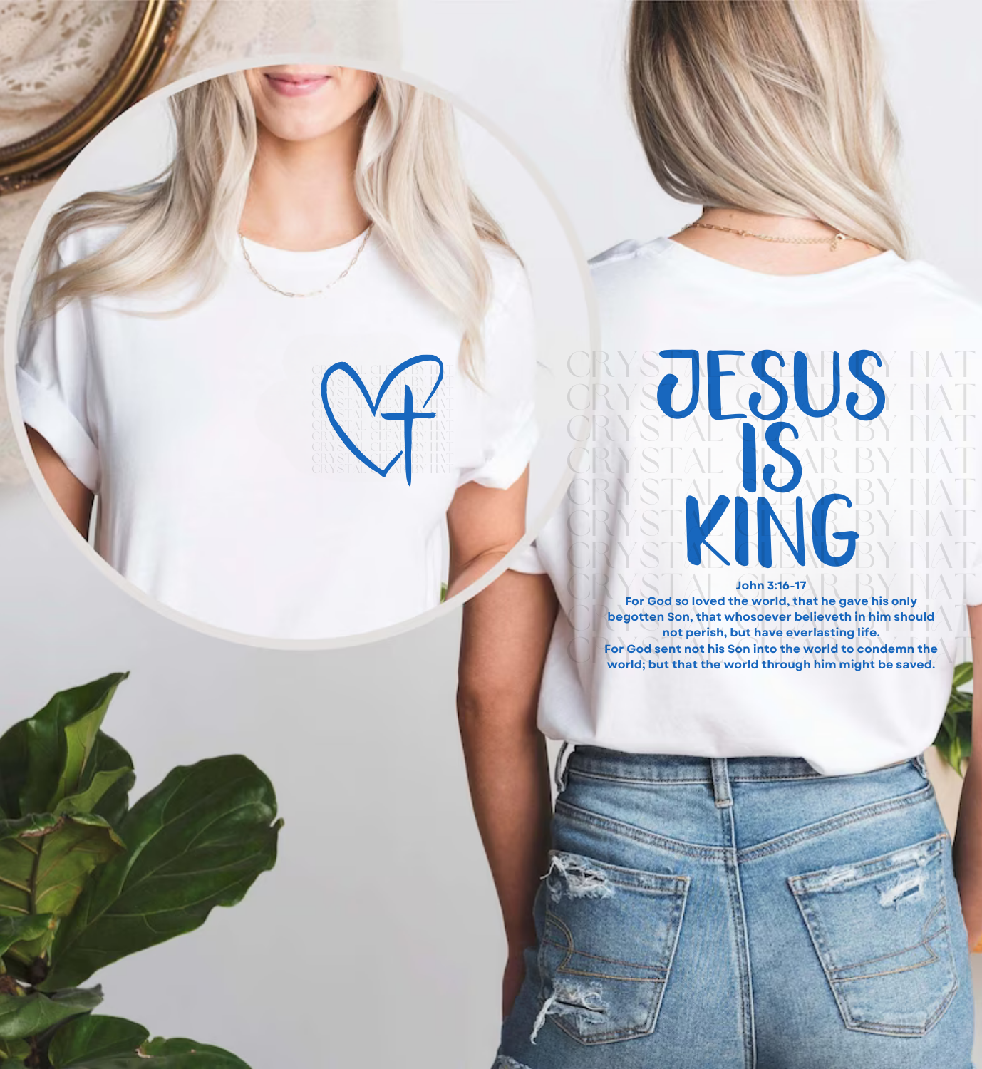 Jesus Is King T-Shirt | Adult Unisex |Comfy | Breathable | Every day use