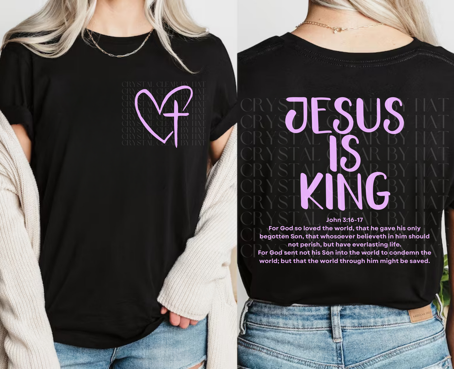 Jesus Is King T-Shirt | Adult Unisex |Comfy | Breathable | Every day use