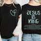 Jesus Is King T-Shirt | Adult Unisex |Comfy | Breathable | Every day use