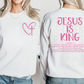 Jesus Is King Sweatshirt | Adult Unisex | Comfy | Warm