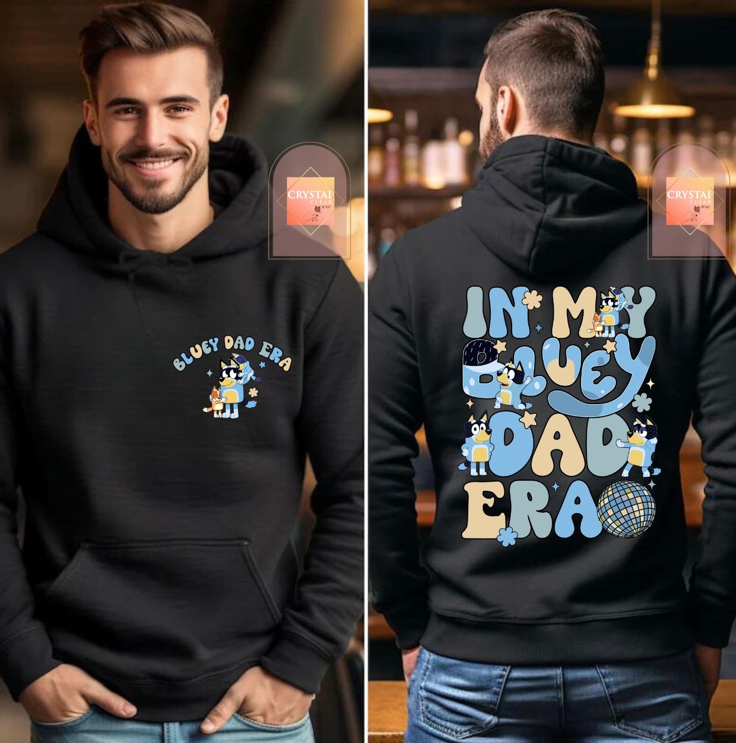 In My Bluey Dad Era Hoodie | Bluey Dad | Warm | Hoodie | Perfect Birthday Gift for Dad's | Trendy