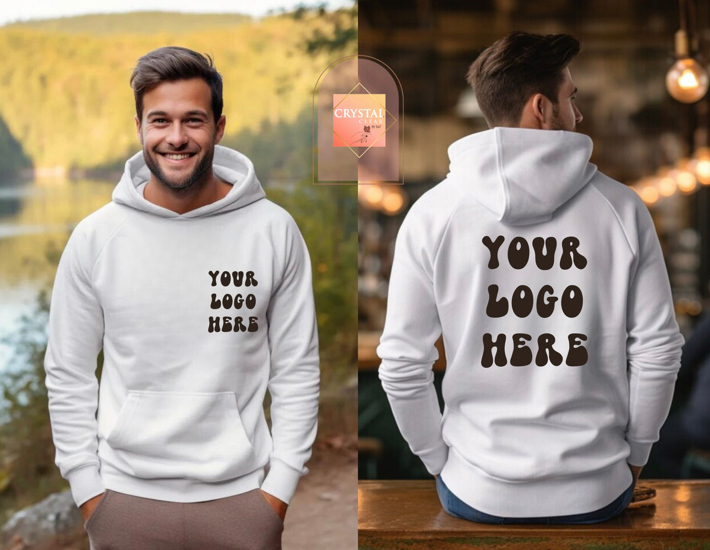 Custom Hoodie | Promote your business on the go | Add you Logo | Company Logo | Personalize your own Hoodie