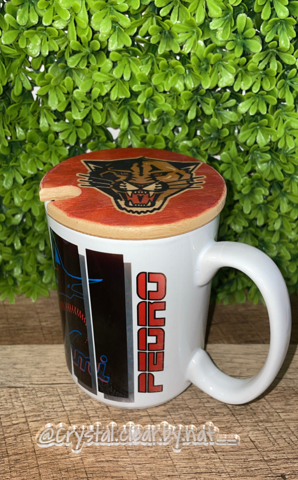 Miami Sports Fan Mug | All Florida Sports Teams | Perfect gift for Sports Fans | All occasion gift | Bamboo Lid keeps your drink warm | 15oz Mug