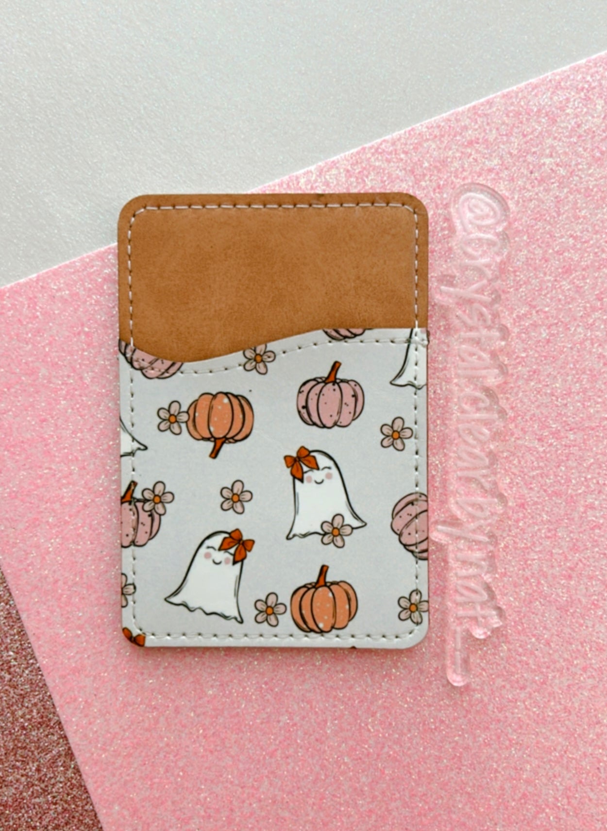 Phone Card Holder | Phone Wallet | Card Caddy | Fall Collection | Trendy | Adhesive Backing | Stylish Phone Accessories | Gift Ideas