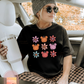 Flower Pumpkin T-Shirt | Adult Unisex | Comfy | Breathable | Every day use