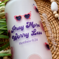 Pray More, Worry Less | Faith Glass Cans | 16oz Libbey with Bamboo Lid and Straw