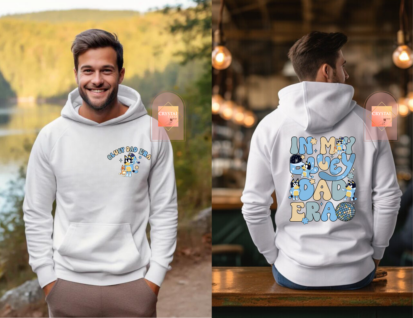 In My Bluey Dad Era Hoodie | Bluey Dad | Warm | Hoodie | Perfect Birthday Gift for Dad's | Trendy