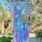 Let it Snow Starbucks Tumbler | Snowflake SnowGlobe Tumbler | Perfect for all cold drinks | Reusable | 24oz Venti Tumbler