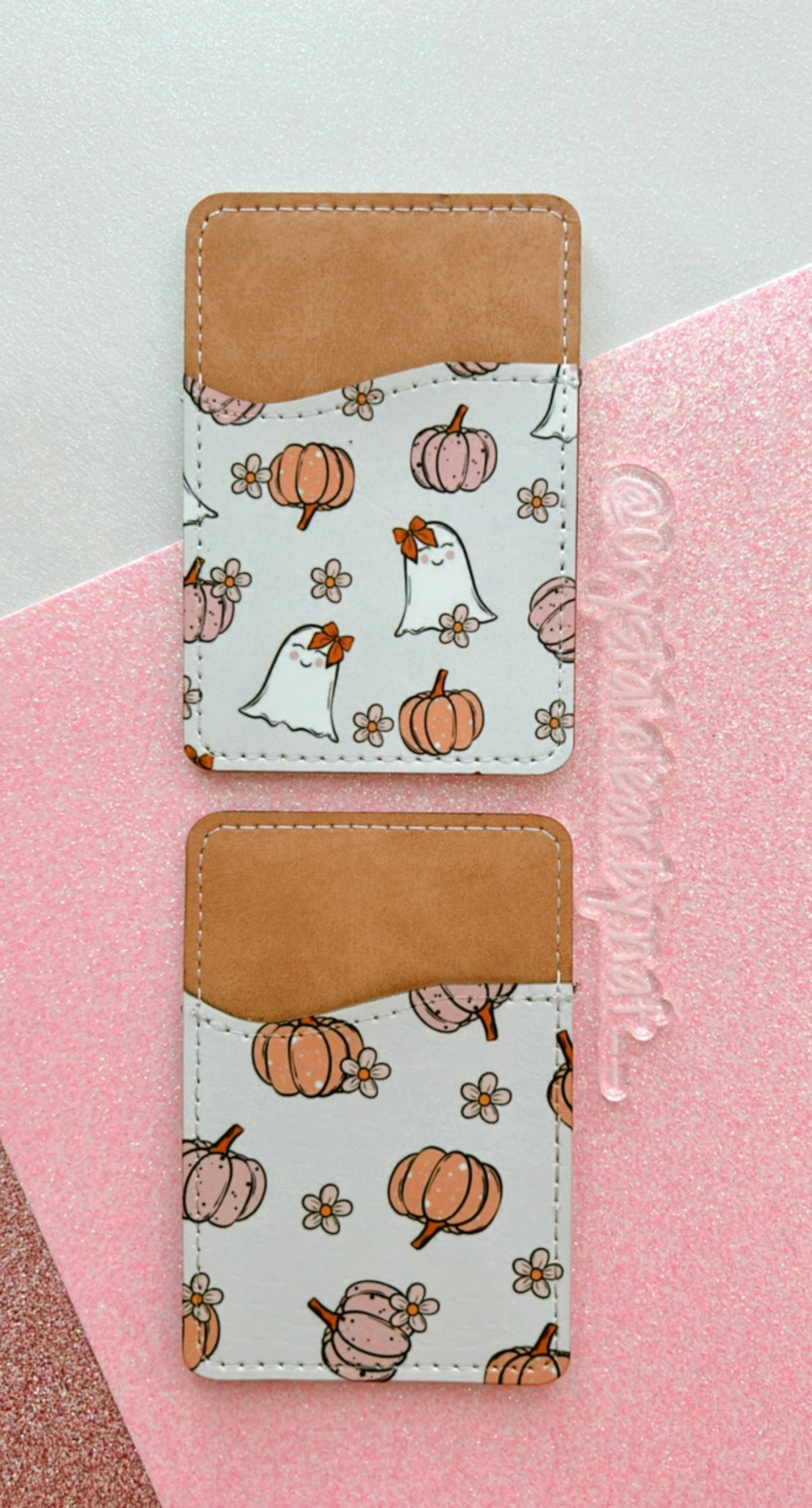 Phone Card Holder | Phone Wallet | Card Caddy | Fall Collection | Trendy | Adhesive Backing | Stylish Phone Accessories | Gift Ideas