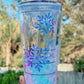 Let it Snow Starbucks Tumbler | Snowflake SnowGlobe Tumbler | Perfect for all cold drinks | Reusable | 24oz Venti Tumbler