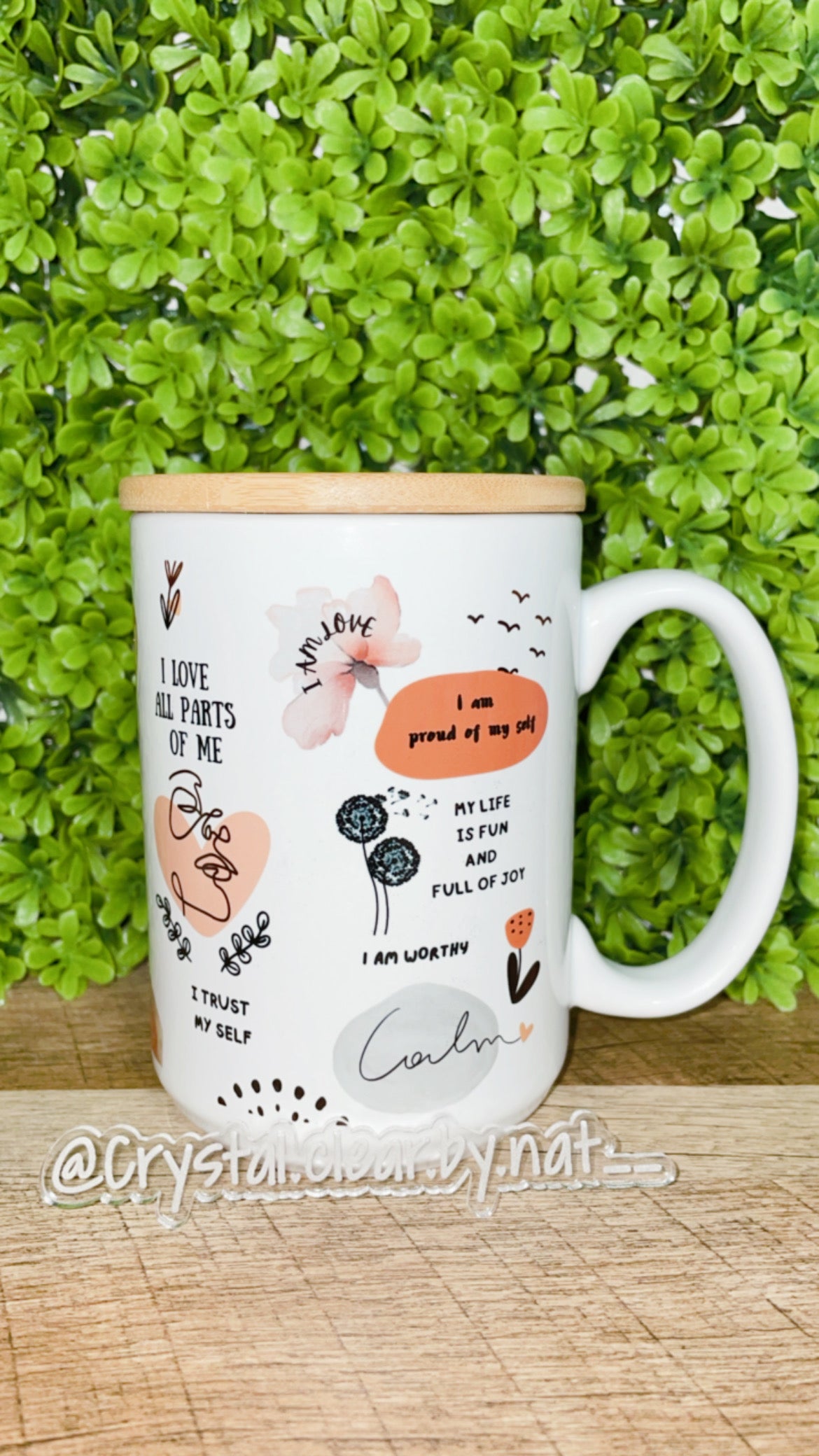 Uplifting Affirmations Coffee Mug | Motivational Mug | Self Care Mug | Self Love Mug | Gifts for all occasions | 15 oz Coffee Mug