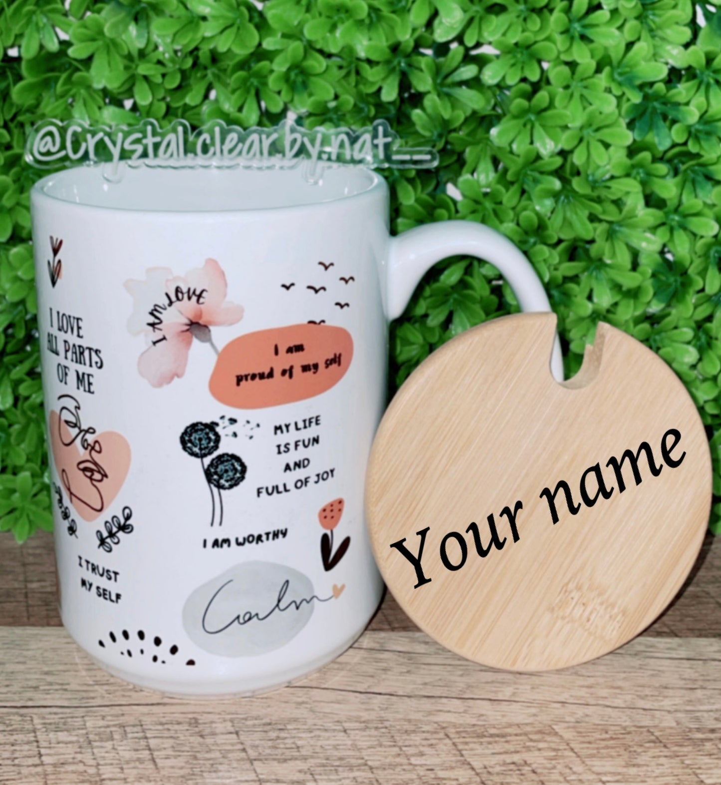 Uplifting Affirmations Coffee Mug | Motivational Mug | Self Care Mug | Self Love Mug | Gifts for all occasions | 15 oz Coffee Mug