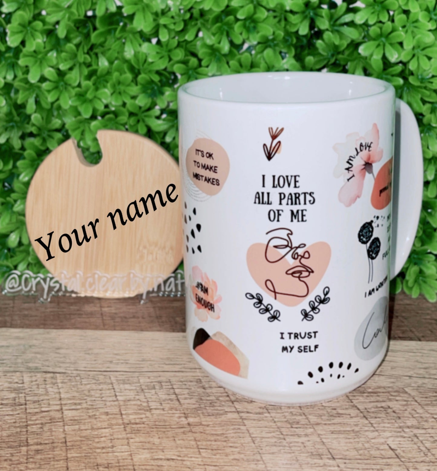 Uplifting Affirmations Coffee Mug | Motivational Mug | Self Care Mug | Self Love Mug | Gifts for all occasions | 15 oz Coffee Mug