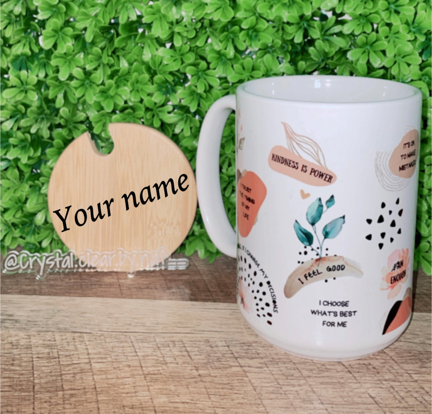 Uplifting Affirmations Coffee Mug | Motivational Mug | Self Care Mug | Self Love Mug | Gifts for all occasions | 15 oz Coffee Mug