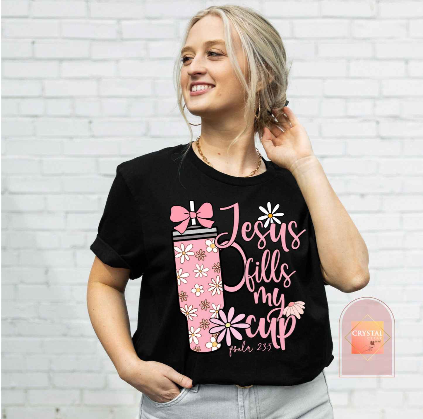 Jesus Fills My Cup T-shirt  | Adult Unisex | Comfy | Breathable | Every day use