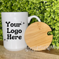 Custom Mug | Add your Logo | Customize your own item | Promote your Business | 15oz